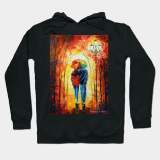 A bright walk together in the Park Hoodie